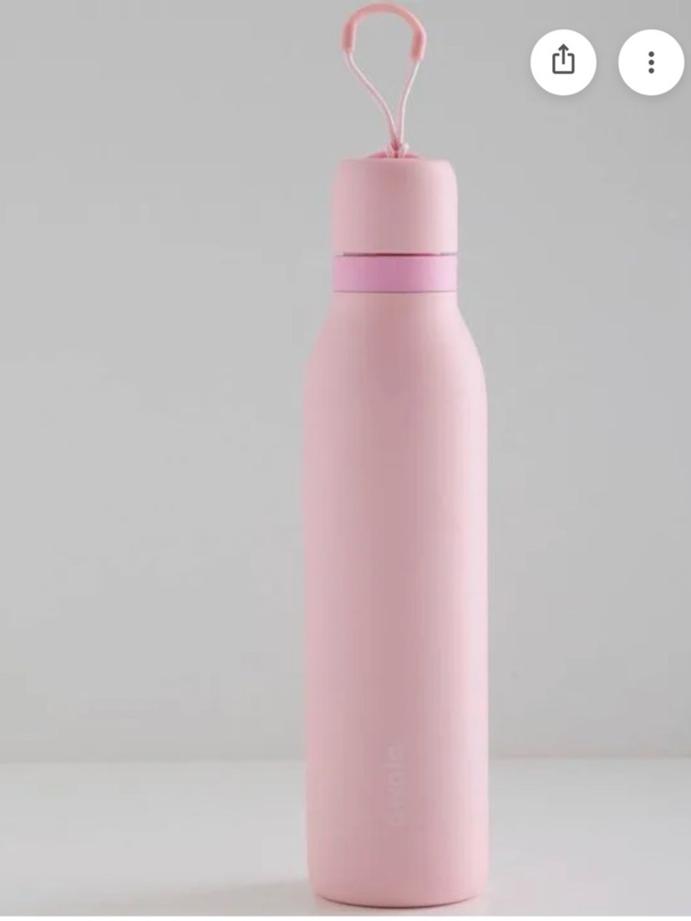Pink Insulated Stainless Steel Water Bottle - Sleek Travel Flask